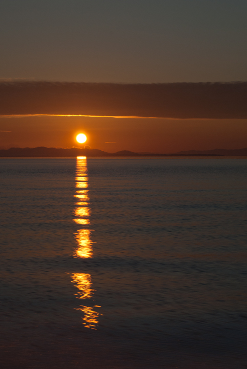 Sunrise at Burias Strait